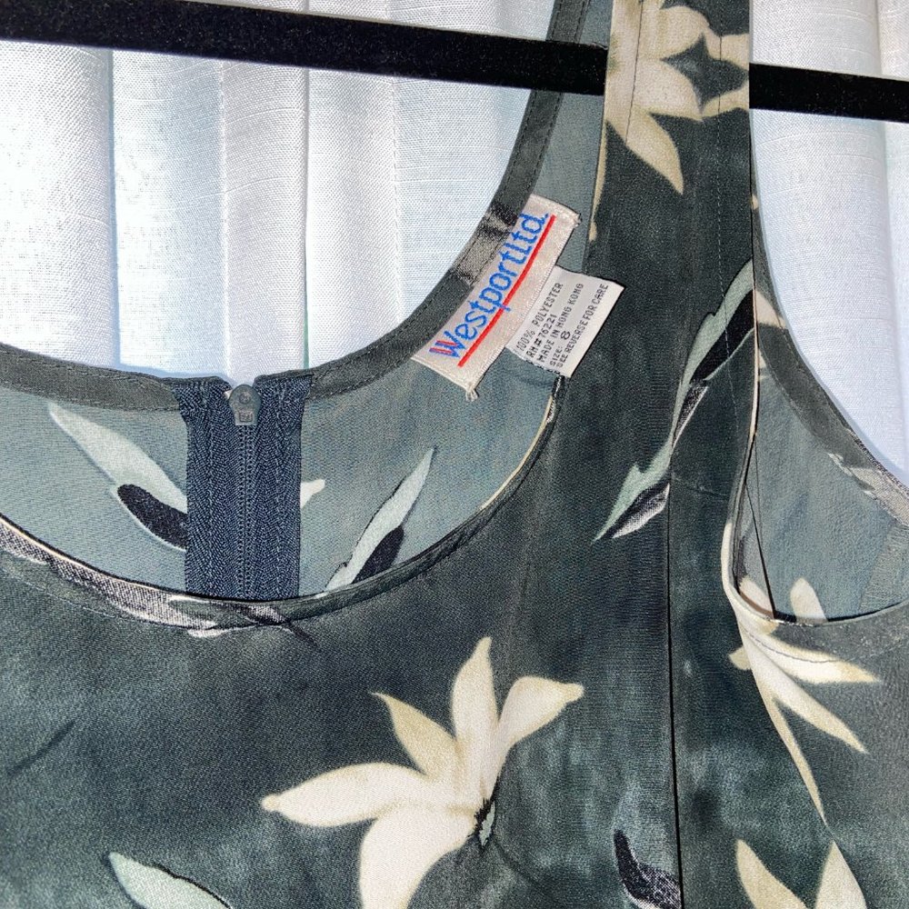 Vintage Wrap Waist Dress - Picture 3 of 5